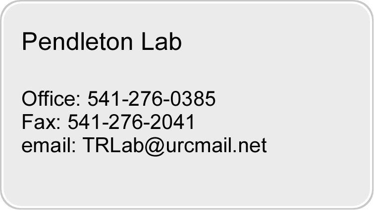 Pendleton Lab